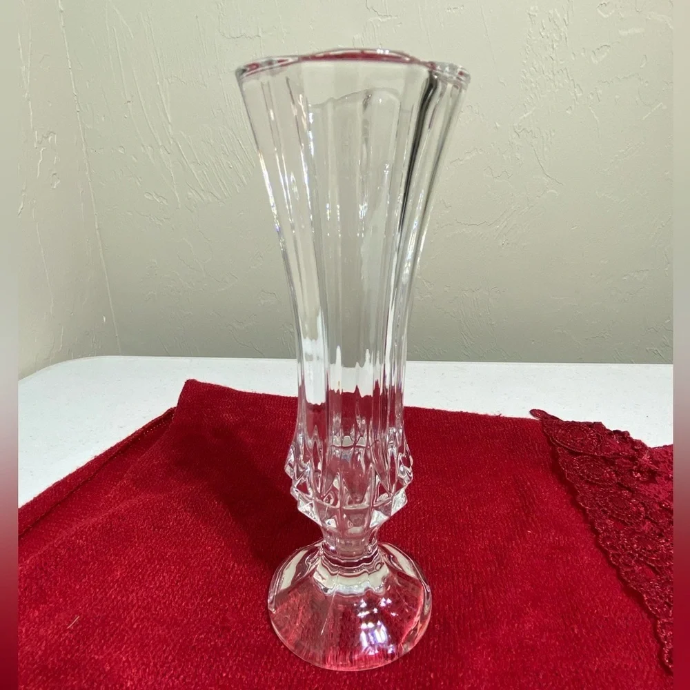Cristal D’Arques France Bud Vase Home Decor 7”